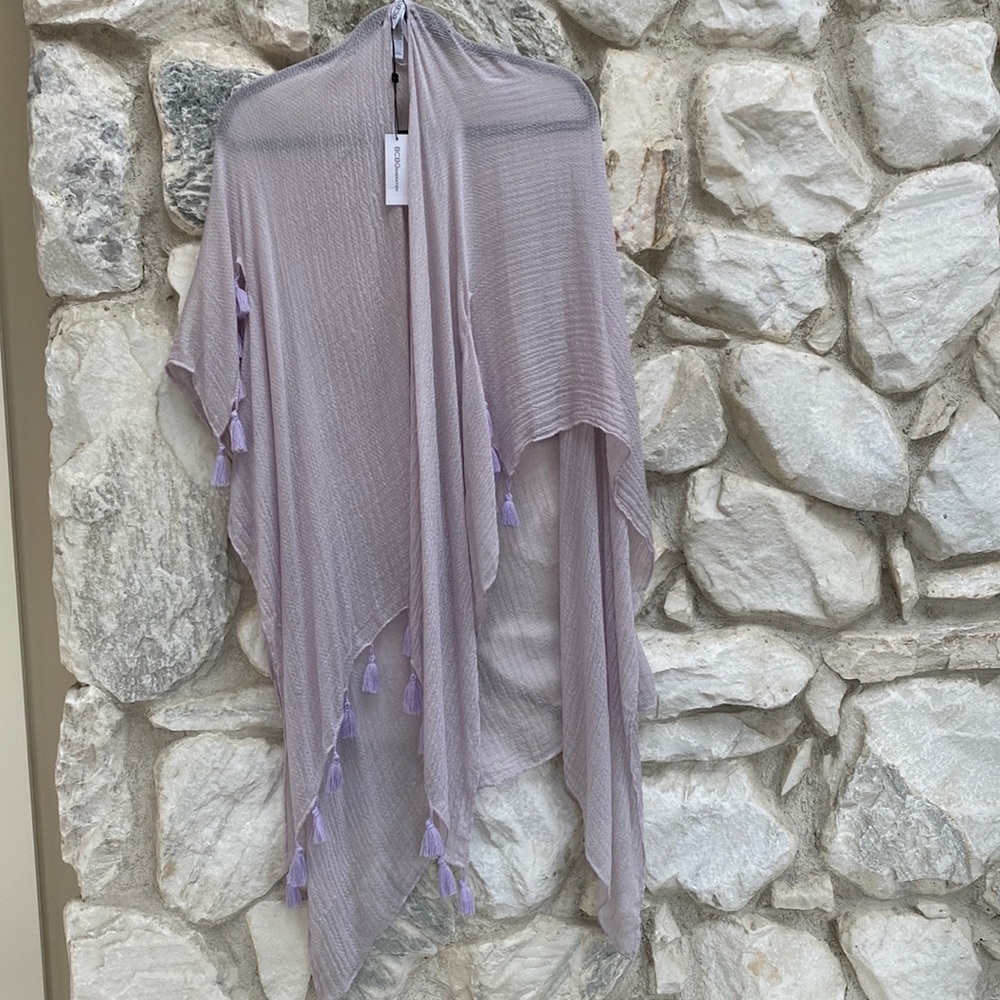 Super light weight with tassels wrap